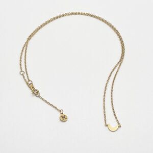 HighMaintenanceHippie Gold Crescent Moon Gooddess Necklace